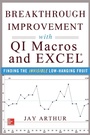 Cover: Breakthrough Improvement with QI Macros and Excel: Finding the Invisible Low-Hanging Fruit - McGraw-Hill Professional