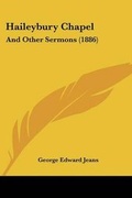 Cover: Haileybury Chapel - Kessinger Publishing