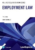 Cover: Law Express: Employment Law - Pearson Education Limited