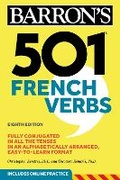Cover: 501 French Verbs, Eighth Edition - Kaplan Publishing