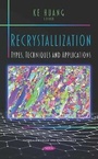 Cover: Recrystallization - Nova Science Publishers Inc