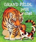 Cover: Grand Felin, Petit Chat - Arbordale Publishing