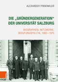 Cover: Die "Gr&uuml;ndergeneration" der Universit&auml;t Salzburg - B&ouml;hlau