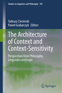 Abbildung von: The Architecture of Context and Context-Sensitivity - Springer