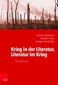 Cover: Krieg in der Literatur, Literatur im Krieg - Vandenhoeck & Ruprecht