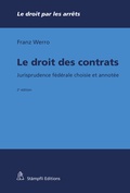 Cover: Le droit des contrats - St&auml;mpfli Verlag AG