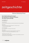 Cover: Eine Friedensordnung f&uuml;r Europa? - Brill Deutschland