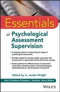 Cover: Essentials of Psychological Assessment Supervision - Wiley