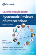 Cover: Cochrane Handbook for Systematic Reviews of Interventions - Wiley