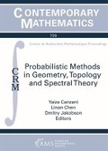 Cover: Probabilistic Methods in Geometry, Topology and Spectral Theory - American Mathematical Society