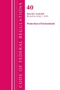 Bild: Code of Federal Regulations, Title 40: Part 60, (Sec. 60.1 - 60.499) (Protection of Environment) Air Programs - Bernan Press
