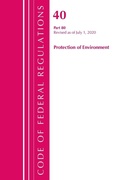 Bild: Code of Federal Regulations, Title 40: Part 80 (Protection of Environment) Air Programs - Bernan Press