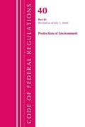 Bild: Code of Federal Regulations, Title 40: Part 81 (Protection of Environment) - Bernan Press