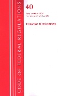 Bild: Code of Federal Regulations, Title 40: Parts 1000-1059 (Protection of Environment) TSCA Toxic Substances - Bernan Press