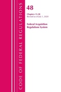 Bild: Code of Federal Regulations, Title 48 Federal Acquisition Regulations System Chapters 15-28, Revised as of October 1, 2020 - Bernan Press