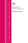 Bild: Code of Federal Regulations, Title 50 Wildlife and Fisheries 17.95(c)-(e), Revised as of October 1, 2020 - Bernan Press