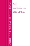 Bild: Code of Federal Regulations, Title 50 Wildlife and Fisheries 600-659, Revised as of October 1, 2020 - Bernan Press