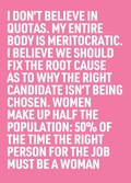 Cover: 50% of the Time the Right Person for the Job Must Be a Woman - Martin Firrell Company