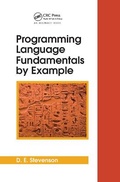 Cover: Programming Language Fundamentals by Example - CRC Press