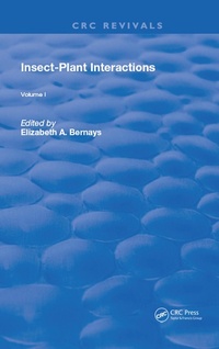 Abbildung von: Insect-Plant Interactions - CRC Press
