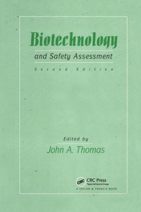Enlarge image Cover: Biotechnology And Safety Assessment - CRC Press