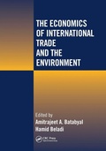 Cover: The Economics of International Trade and the Environment - CRC Press