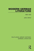 Cover: Modern German Literature - Routledge