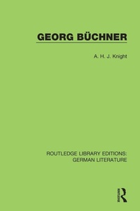 Enlarge image Cover: Georg Buechner - Routledge