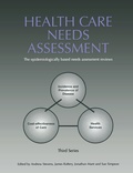 Cover: Health Care Needs Assessment - CRC Press