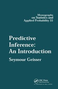 Cover: Predictive Inference - Chapman & Hall/CRC