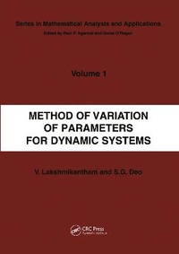 Enlarge image Cover: Method of Variation of Parameters for Dynamic Systems - Routledge