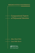 Cover: Computational Aspects of Polynomial Identities - CRC Press