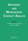 Cover: Apparent and Microscopic Contact Angles - CRC Press