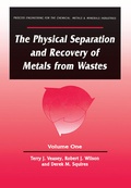 Cover: The Physical Separation and Recovery of Metals from Waste, Volume One - CRC Press