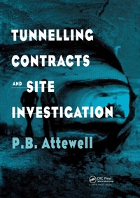 Abbildung von: Tunnelling Contracts and Site Investigation - CRC Press