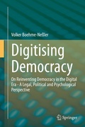 Cover: Digitising Democracy - Springer
