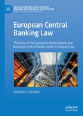 Cover: European Central Banking Law - Palgrave Macmillan