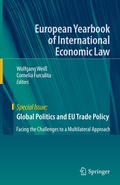 Cover: Global Politics and EU Trade Policy - Springer