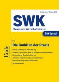 Abbildung von: SWK-Spezial Die GmbH in der Praxis - Linde