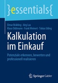 Cover: Kalkulation im Einkauf - Springer Gabler