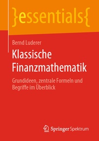 Abbildung von: Klassische Finanzmathematik - Springer Spektrum