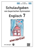 Cover: Englisch 7 (Green Line 3), Schulaufgaben von bayerischen Gymnasien mit L&ouml;sungen nach LehrplanPlus und G9 - Durchblicker Verlag