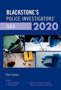 Abbildung von: Blackstone's Police Investigators' Q&A 2020 - Oxford University Press