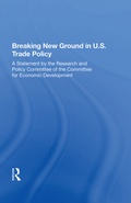 Cover: Breaking New Ground In U.s. Trade Policy - Routledge