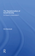 Cover: The Transformation Of Israeli Society - Routledge