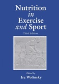 Cover: Nutrition in Exercise and Sport, Third Edition - CRC Press
