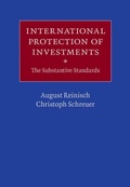 Cover: International Protection of Investments - Cambridge University Press