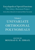 Cover: Encyclopedia of Special Functions: The Askey-Bateman Project: Volume 1, Univariate Orthogonal Polynomials - Cambridge University Press