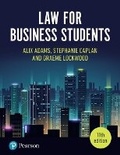 Cover: Law for Business Students - Pearson Education Limited