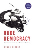 Cover: Rude Democracy - Temple University Press,U.S.